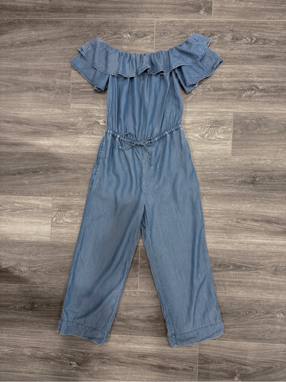 Loft off the shoulder jumpsuit
